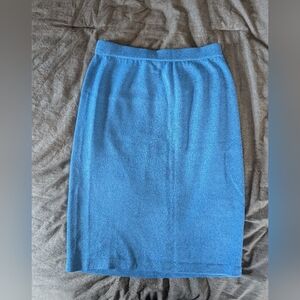 St. John Collection Blue Women's Skirt